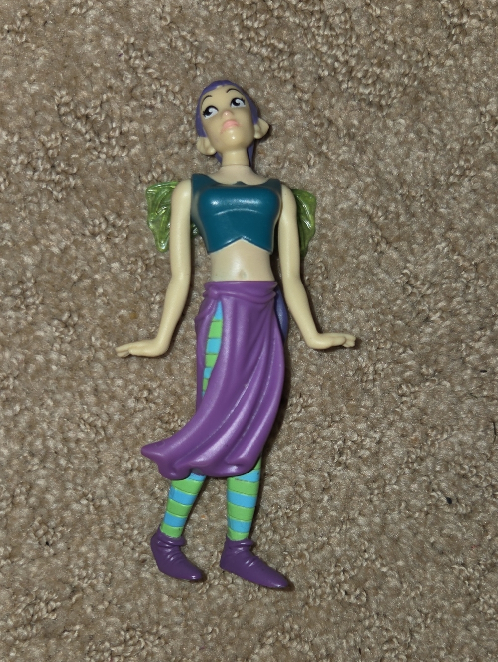 W.I.T.C.H Hay Lin Action Figure Doll From Mcdonald's 2005 Happy Meal Promotion